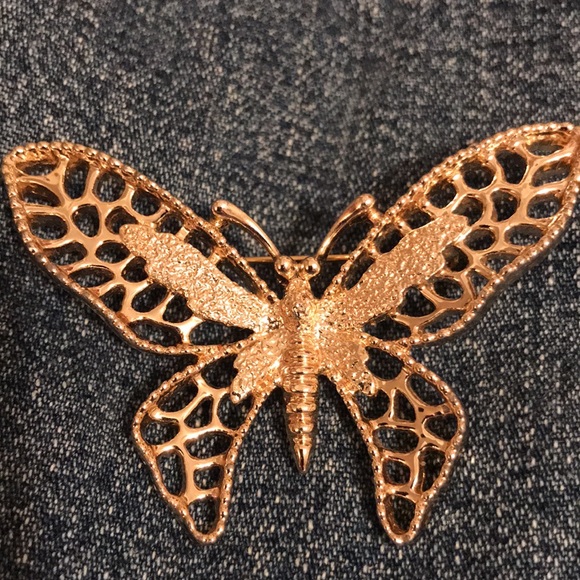 Vintage Sarah Coventry brooch, butterfly - Picture 2 of 4